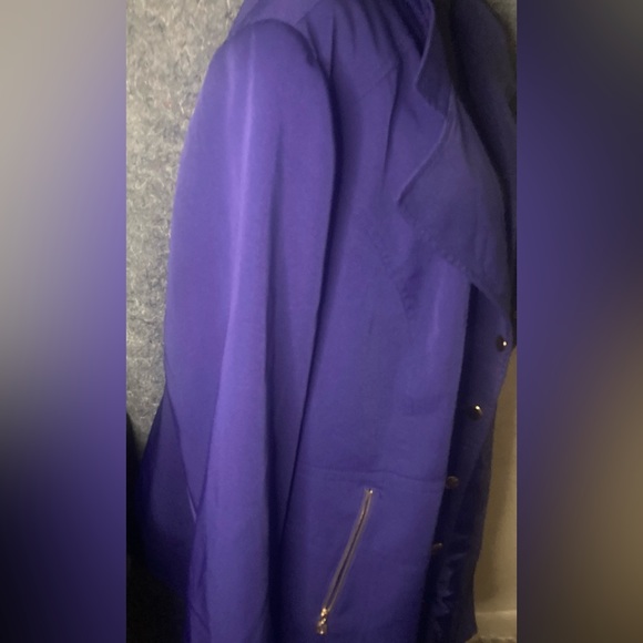 Size 3X Blue Jacket by “Added Dimension at Catherine’s” - Picture 6 of 7